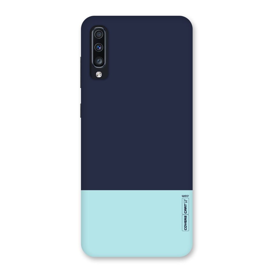 Pastel Blues Back Case for Galaxy A70s