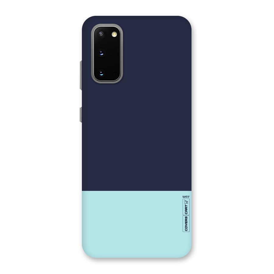 Pastel Blues Back Case for Galaxy S20