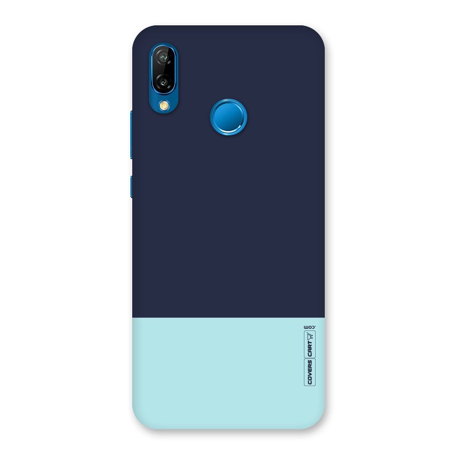 Pastel Blues Back Case for Huawei P20 Lite