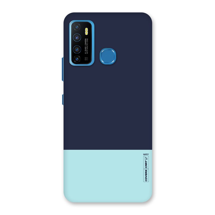 Pastel Blues Back Case for Infinix Hot 9