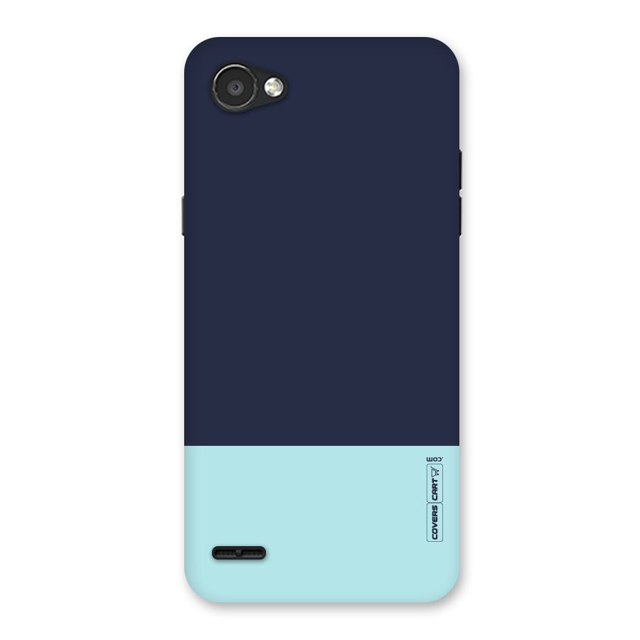 Pastel Blues Back Case for LG Q6