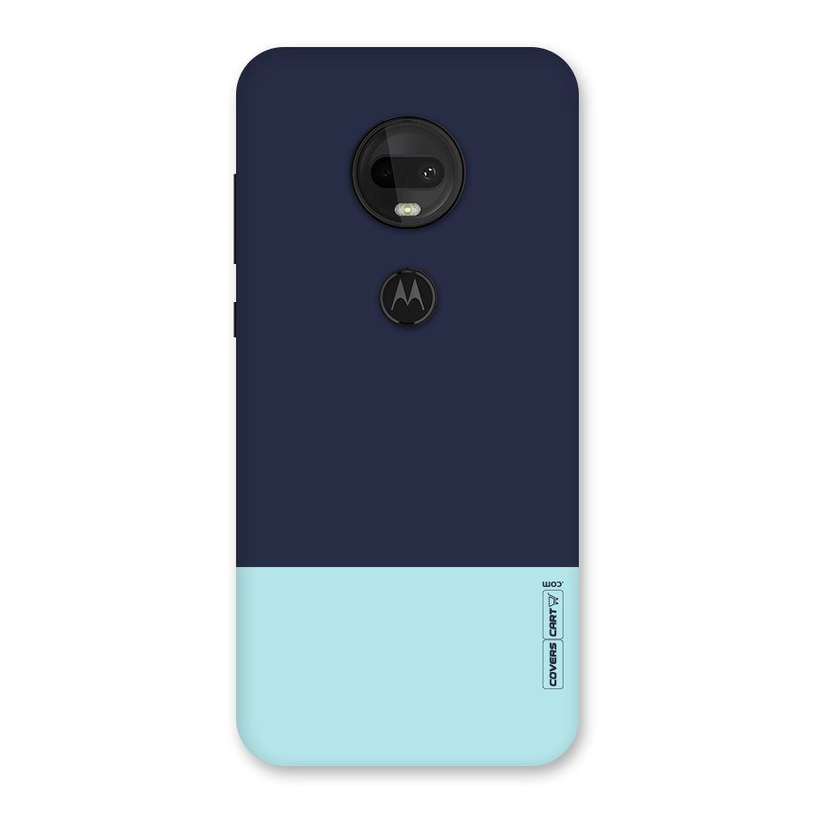 Pastel Blues Back Case for Moto G7