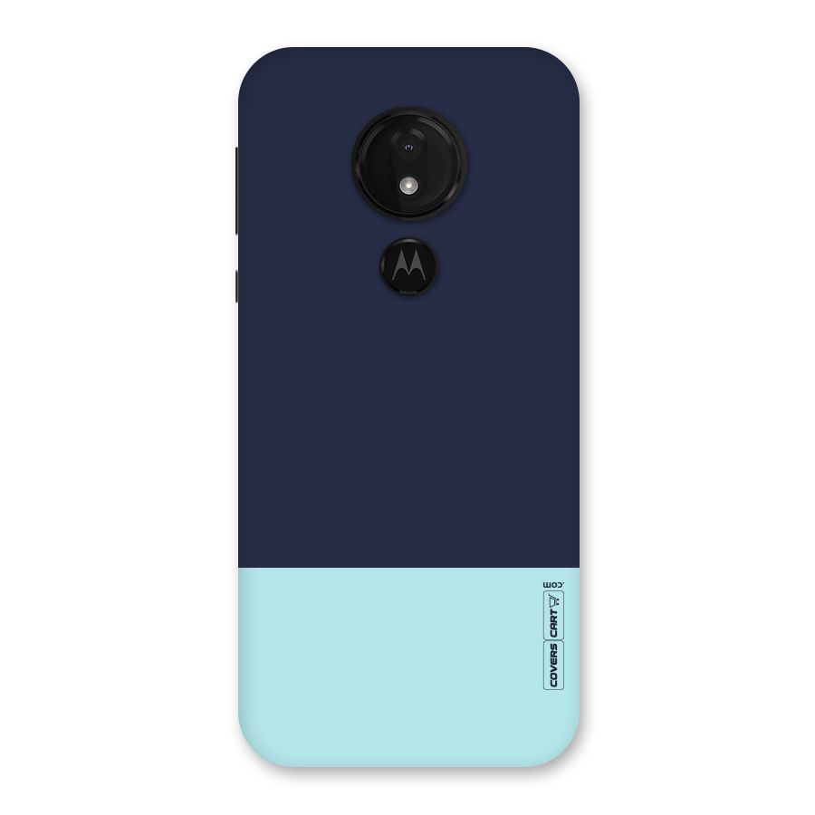 Pastel Blues Back Case for Moto G7 Power
