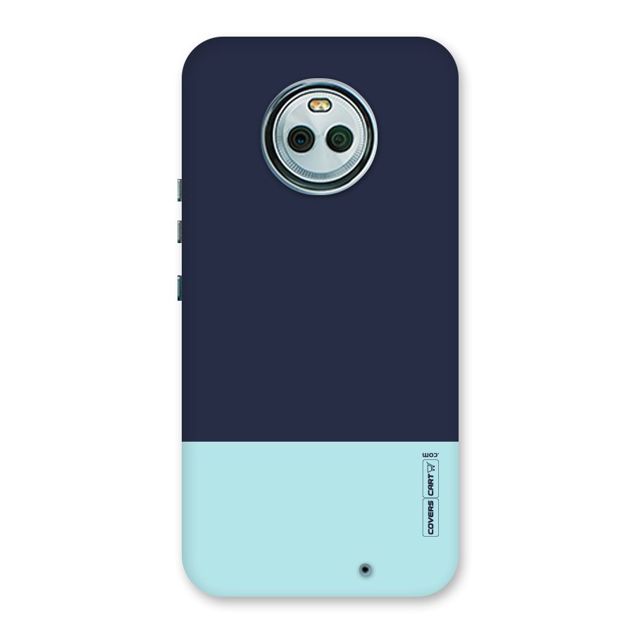 Pastel Blues Back Case for Moto X4