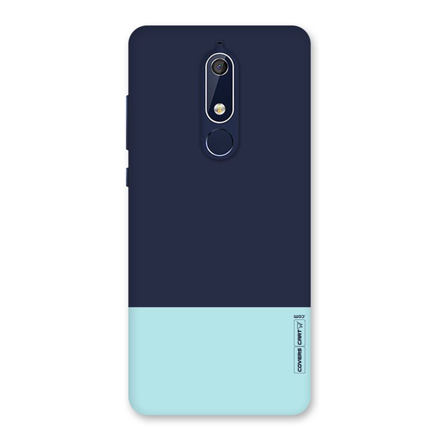 Pastel Blues Back Case for Nokia 5.1