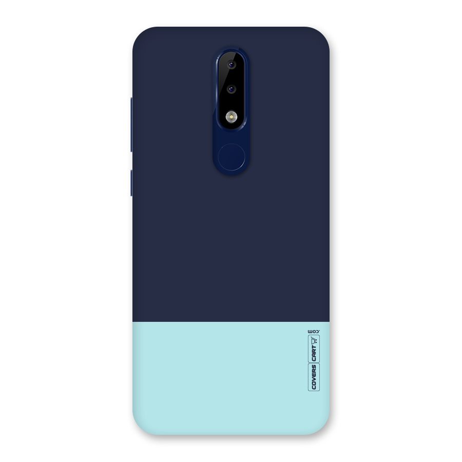 Pastel Blues Back Case for Nokia 5.1 Plus