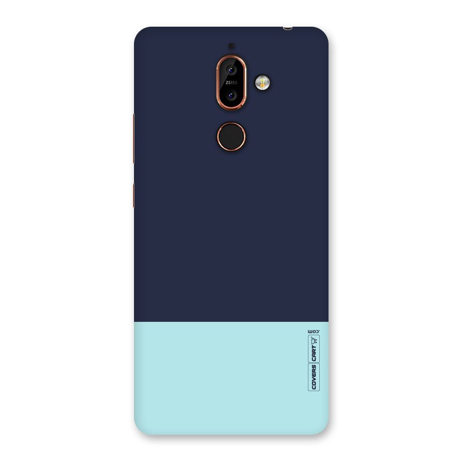 Pastel Blues Back Case for Nokia 7 Plus