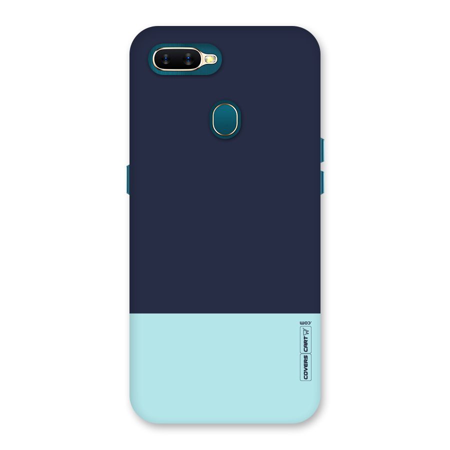 Pastel Blues Back Case for Oppo A11k