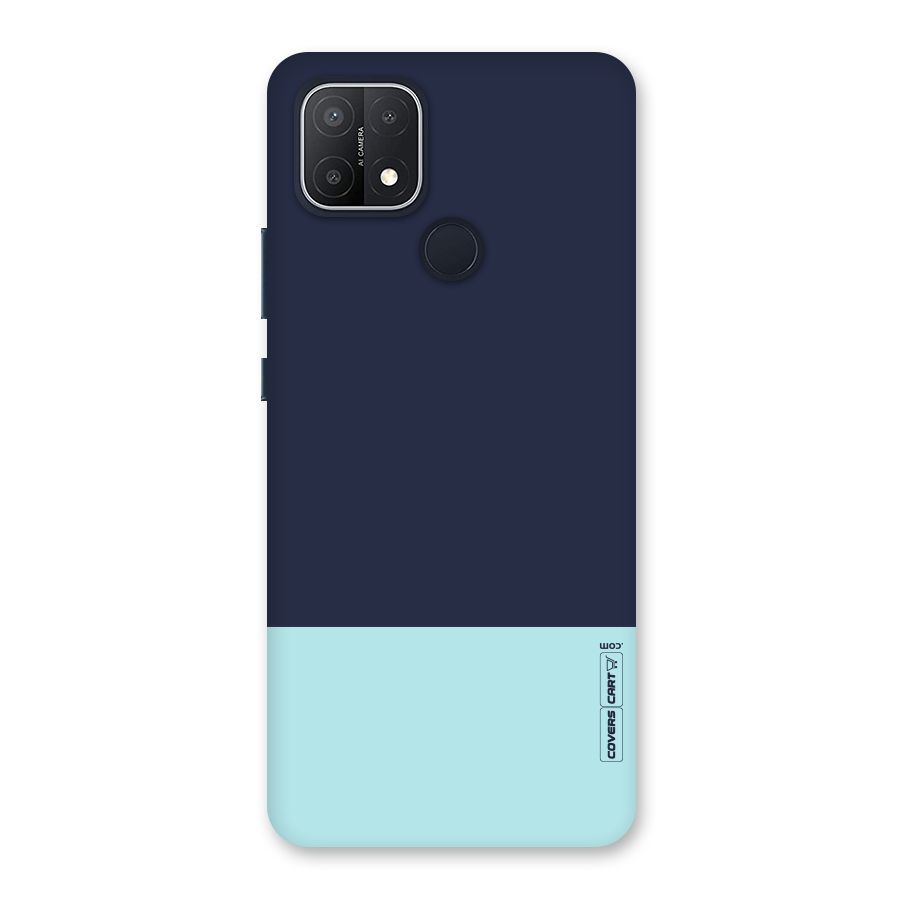 Pastel Blues Back Case for Oppo A15s