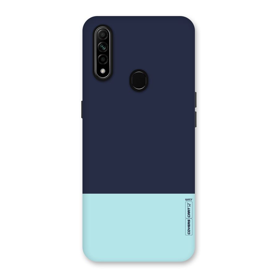 Pastel Blues Back Case for Oppo A31