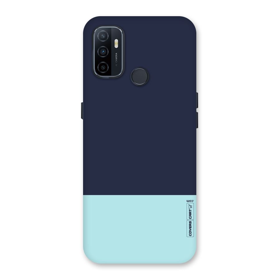 Pastel Blues Back Case for Oppo A32