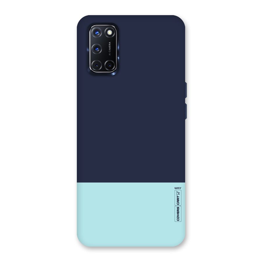 Pastel Blues Back Case for Oppo A52