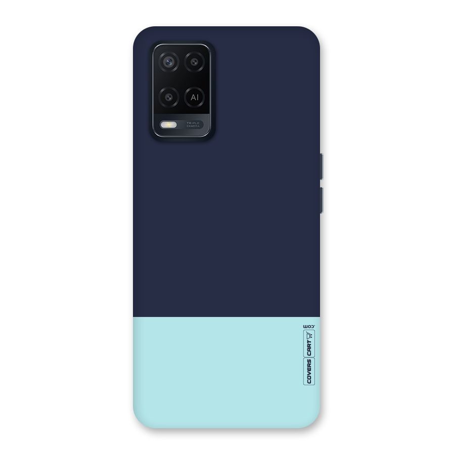 Pastel Blues Back Case for Oppo A54