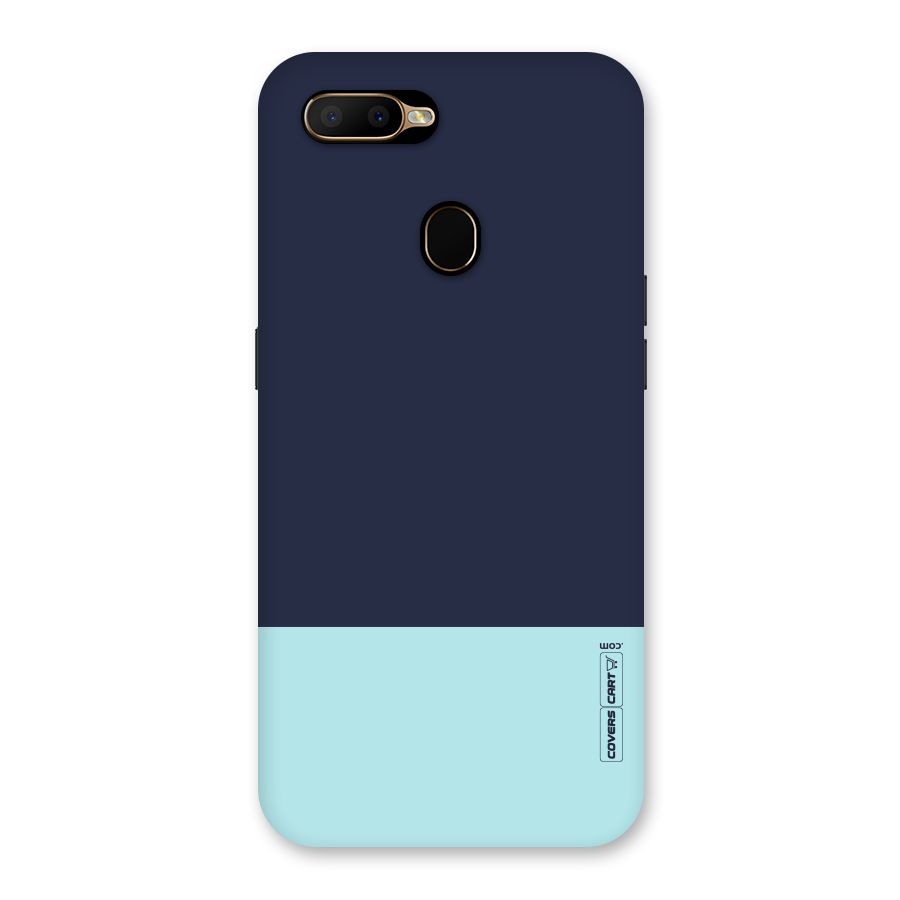 Pastel Blues Back Case for Oppo A5s
