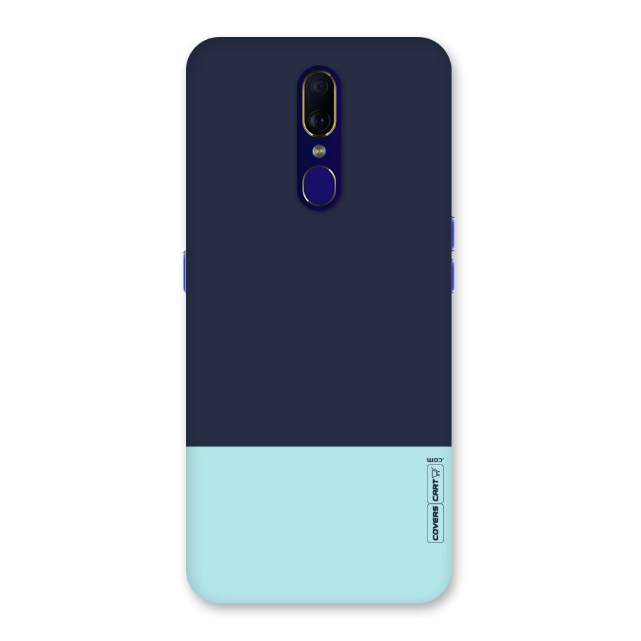 Pastel Blues Back Case for Oppo A9