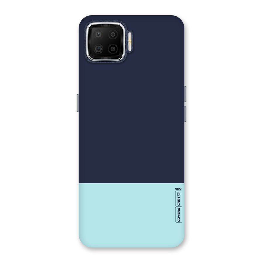 Pastel Blues Back Case for Oppo F17