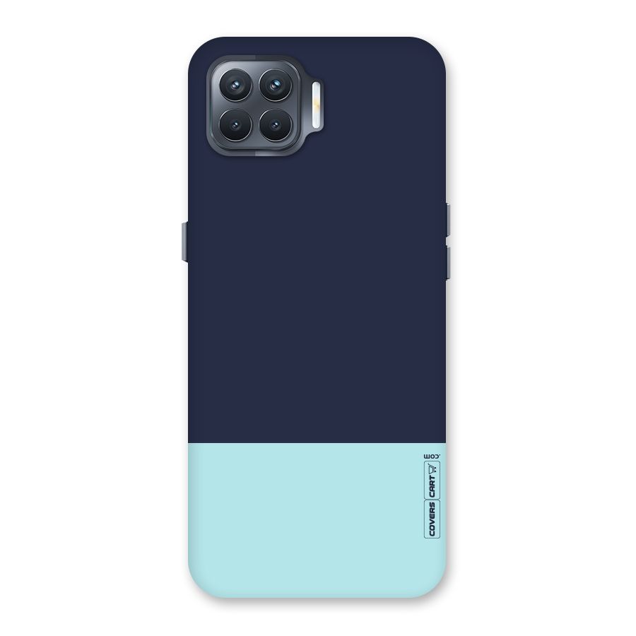 Pastel Blues Back Case for Oppo F17 Pro