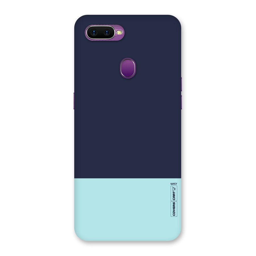 Pastel Blues Back Case for Oppo F9