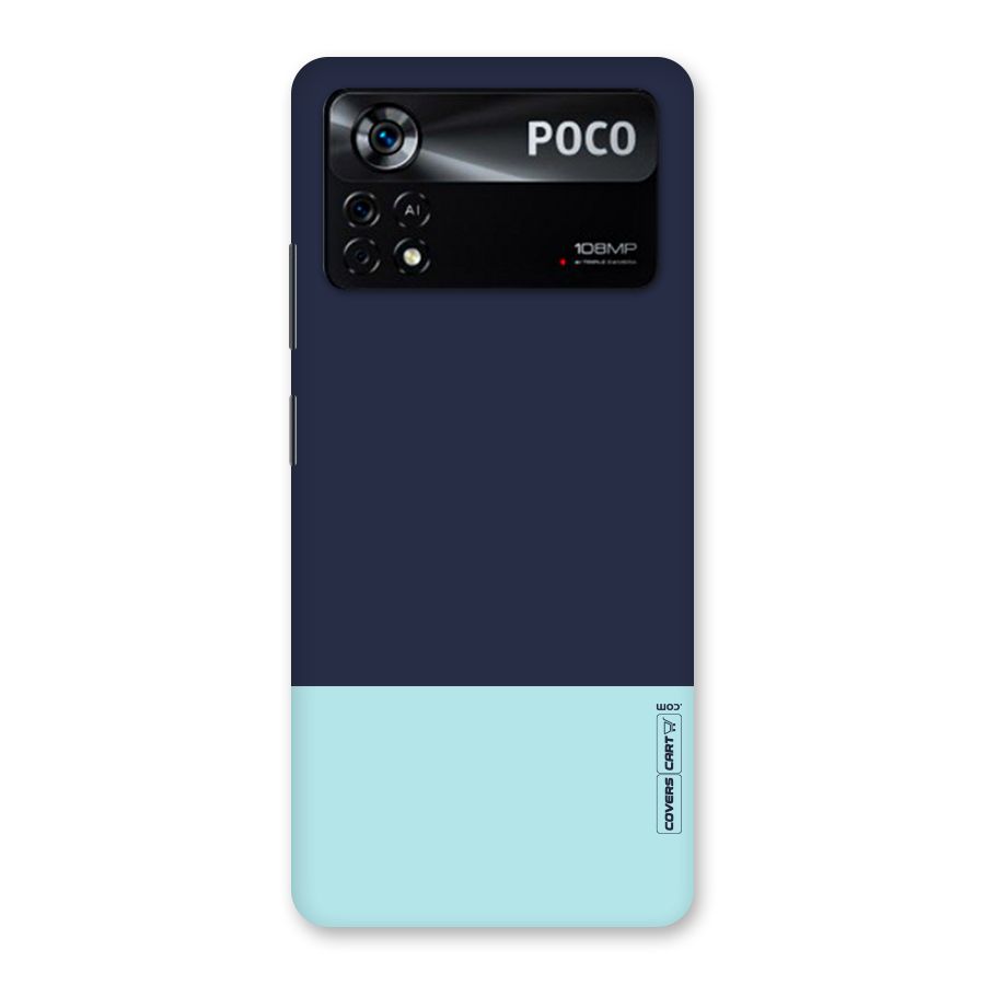 Pastel Blues Back Case for Poco X4 Pro 5G