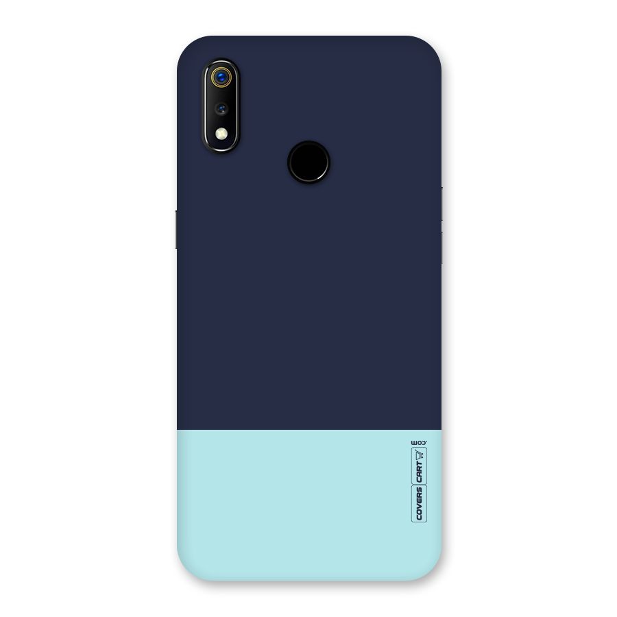 Pastel Blues Back Case for Realme 3