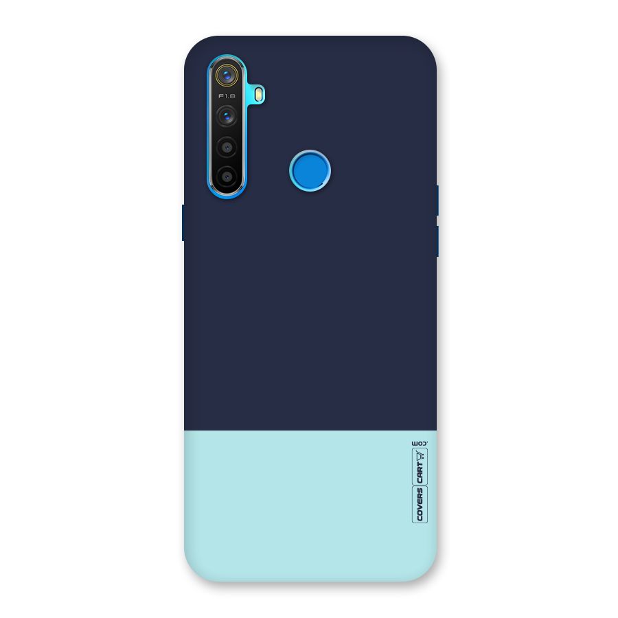 Pastel Blues Back Case for Realme 5