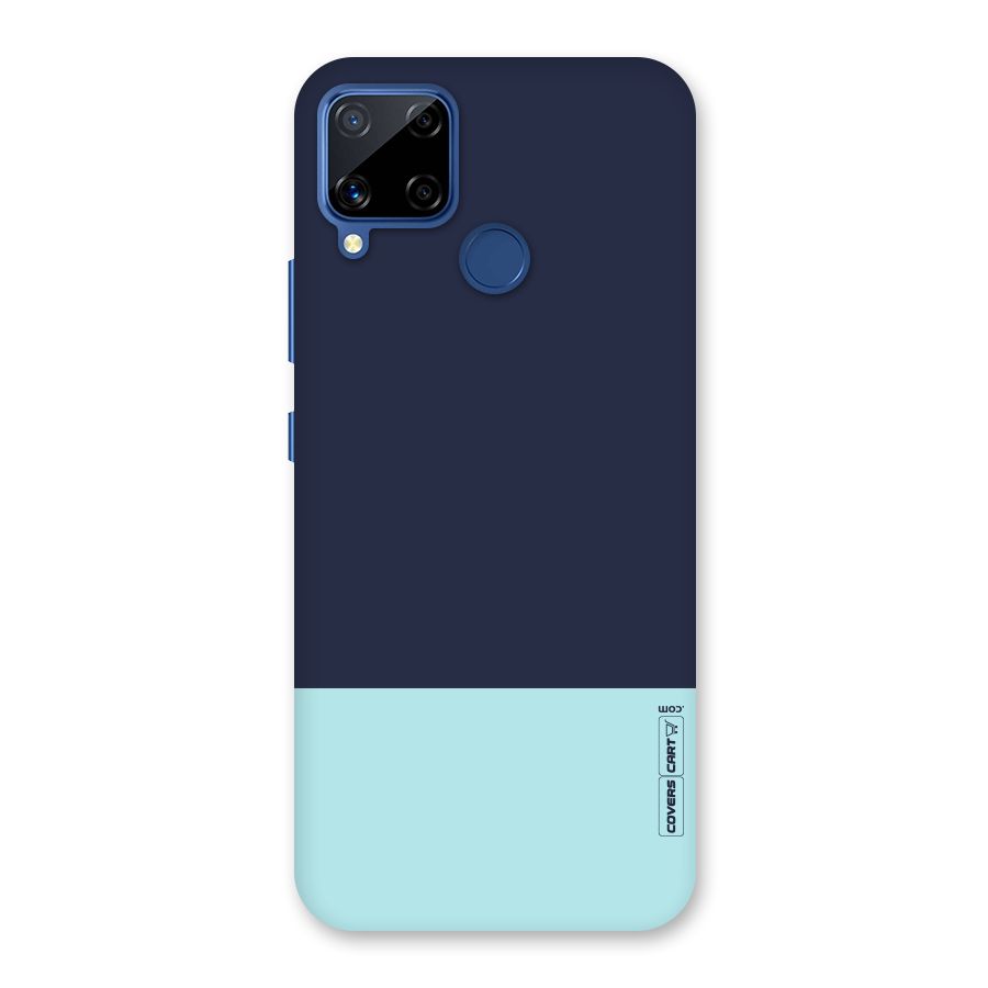 Pastel Blues Back Case for Realme C15