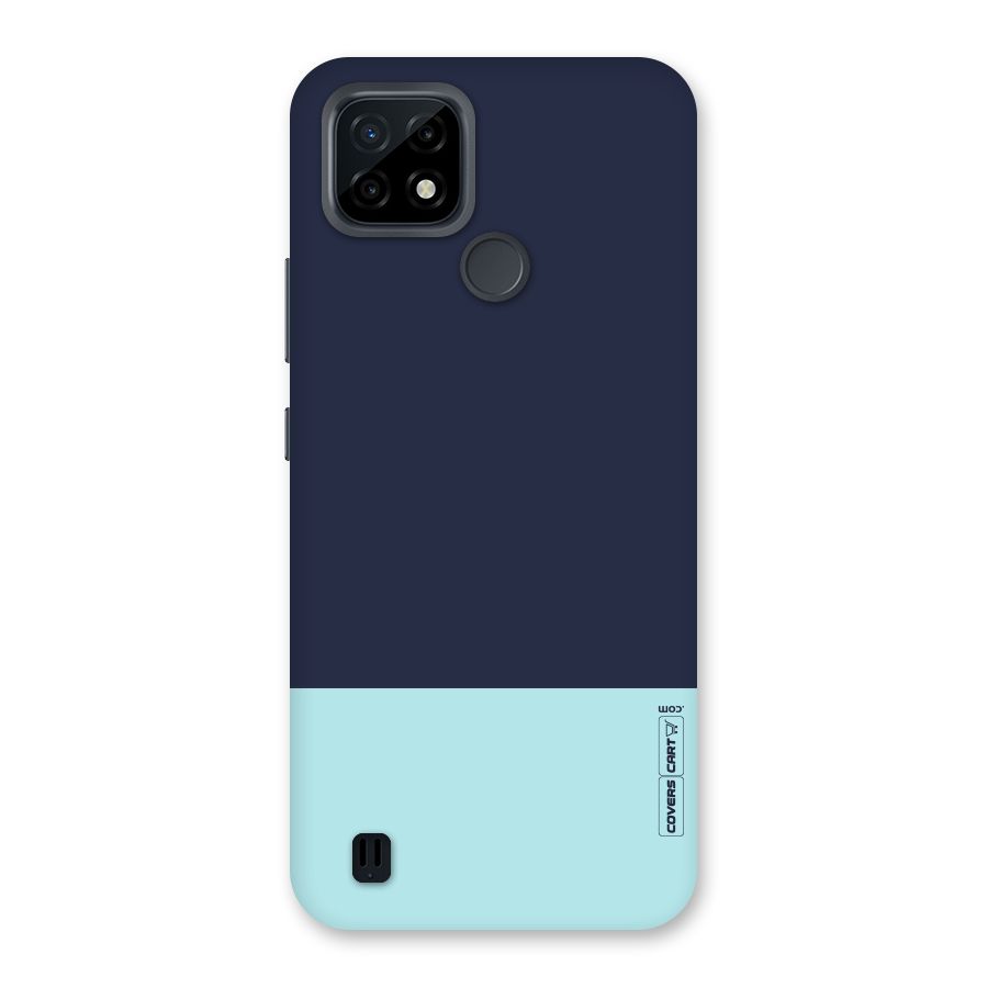Pastel Blues Back Case for Realme C21