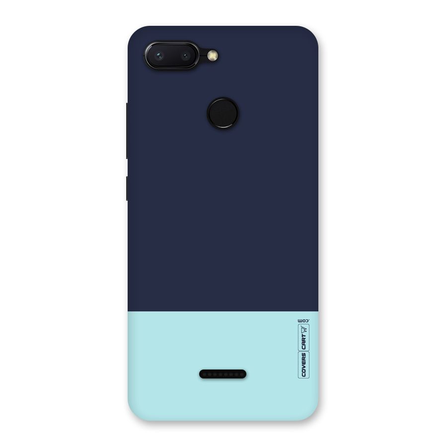 Pastel Blues Back Case for Redmi 6