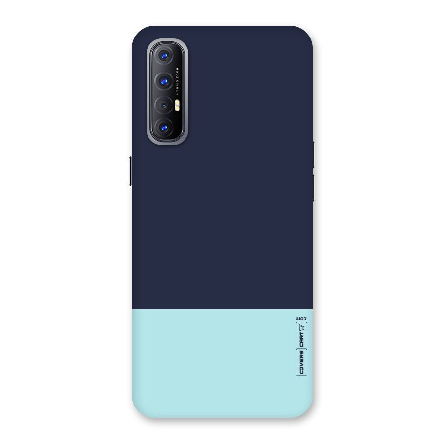 Pastel Blues Back Case for Reno3 Pro