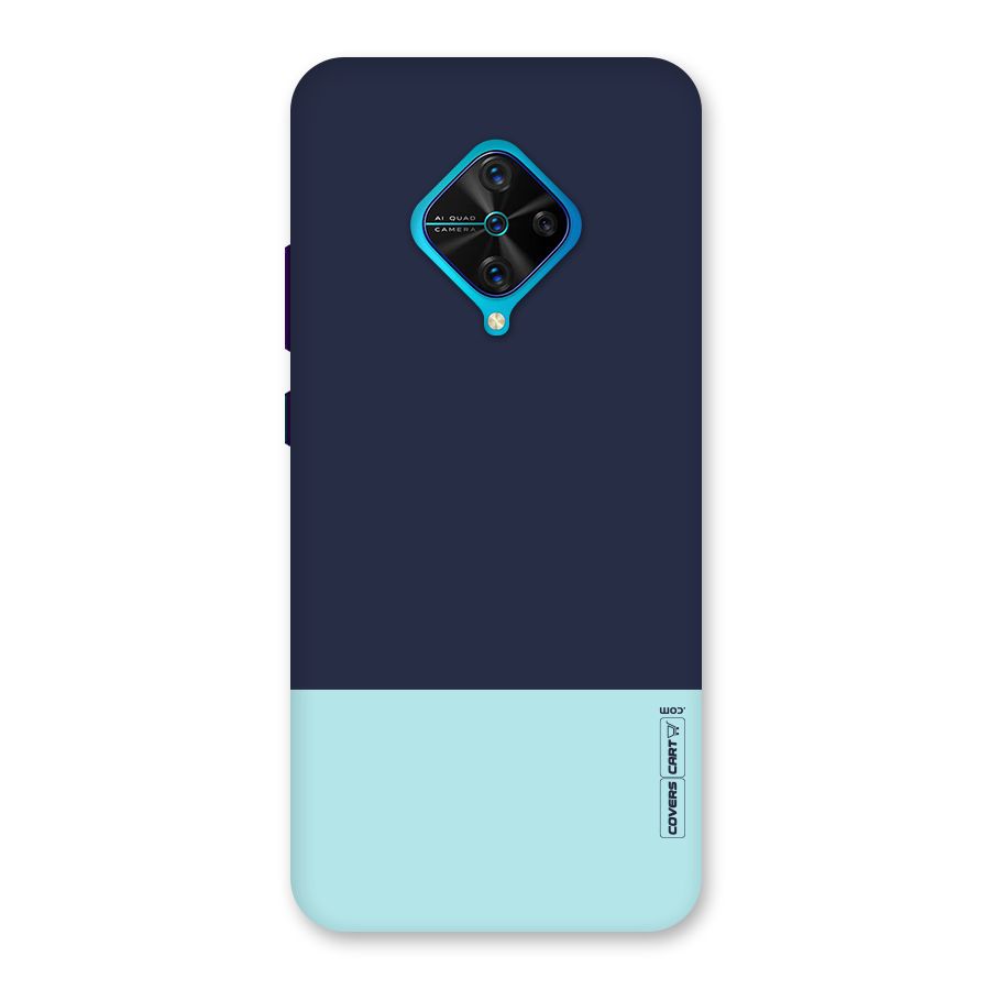 Pastel Blues Back Case for Vivo S1 Pro