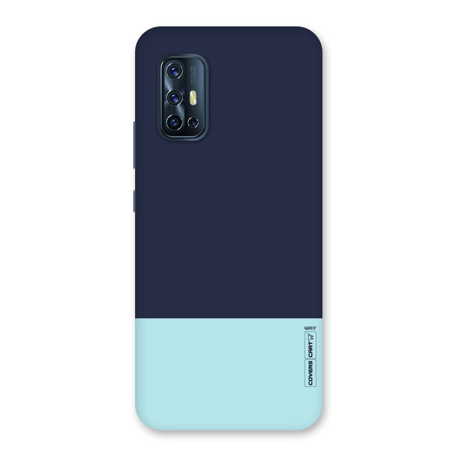 Pastel Blues Back Case for Vivo V17