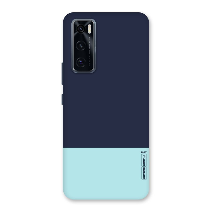 Pastel Blues Back Case for Vivo V20 SE