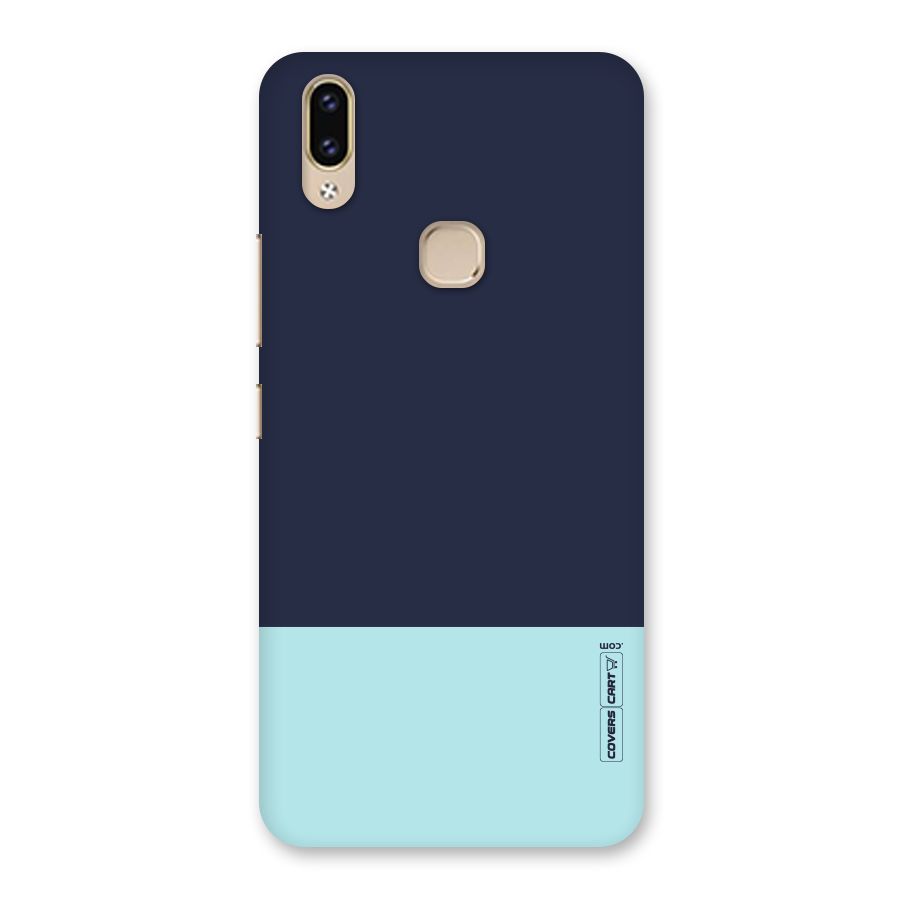 Pastel Blues Back Case for Vivo V9 Youth