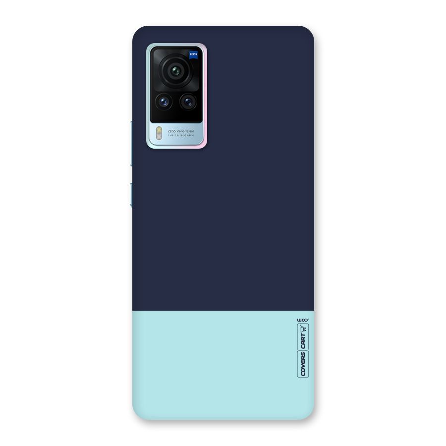 Pastel Blues Back Case for Vivo X60 Pro