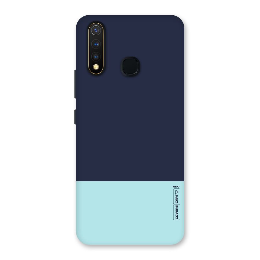Pastel Blues Back Case for Vivo Y19
