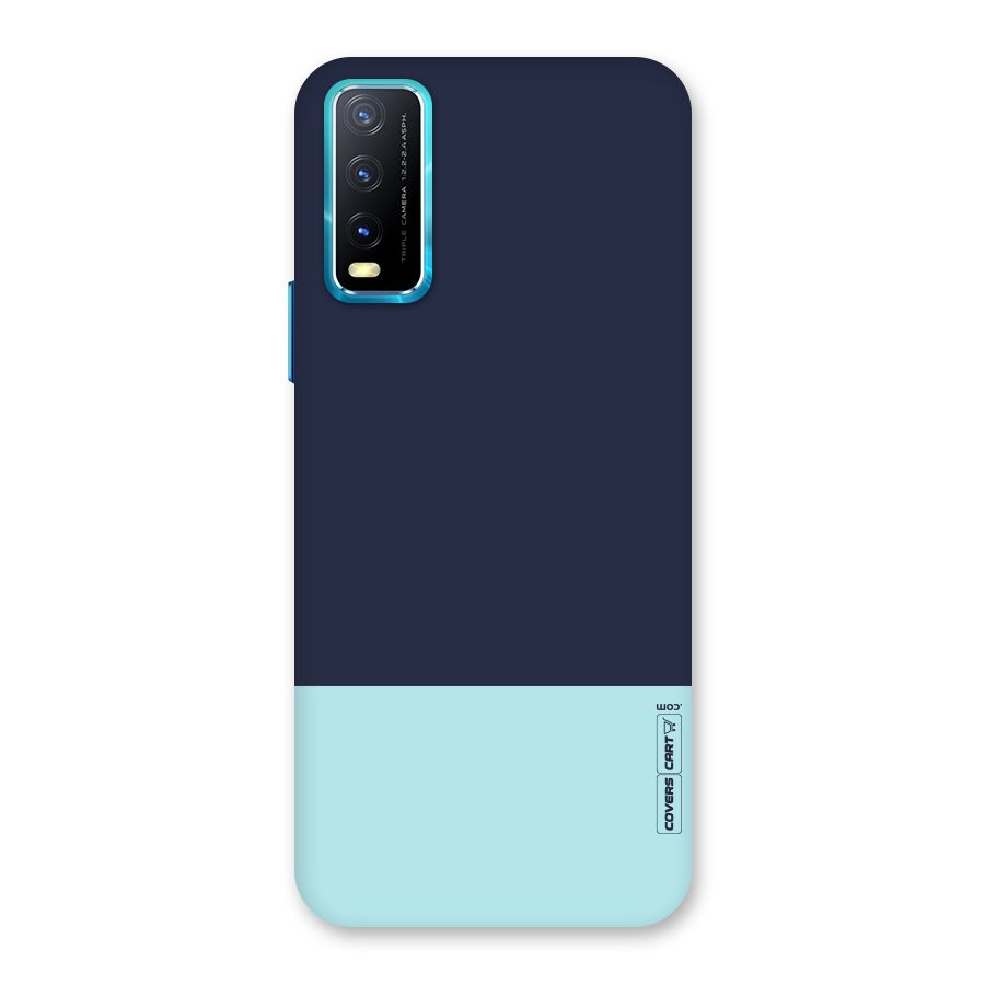 Pastel Blues Back Case for Vivo Y20A