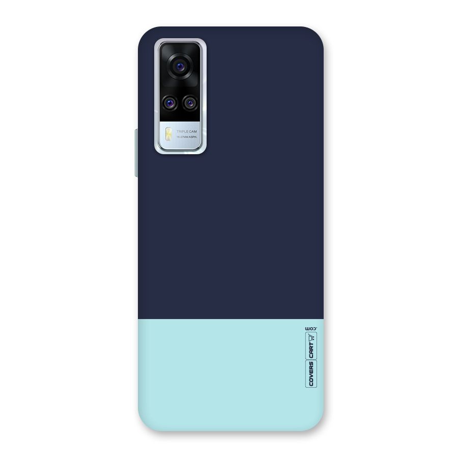 Pastel Blues Back Case for Vivo Y51