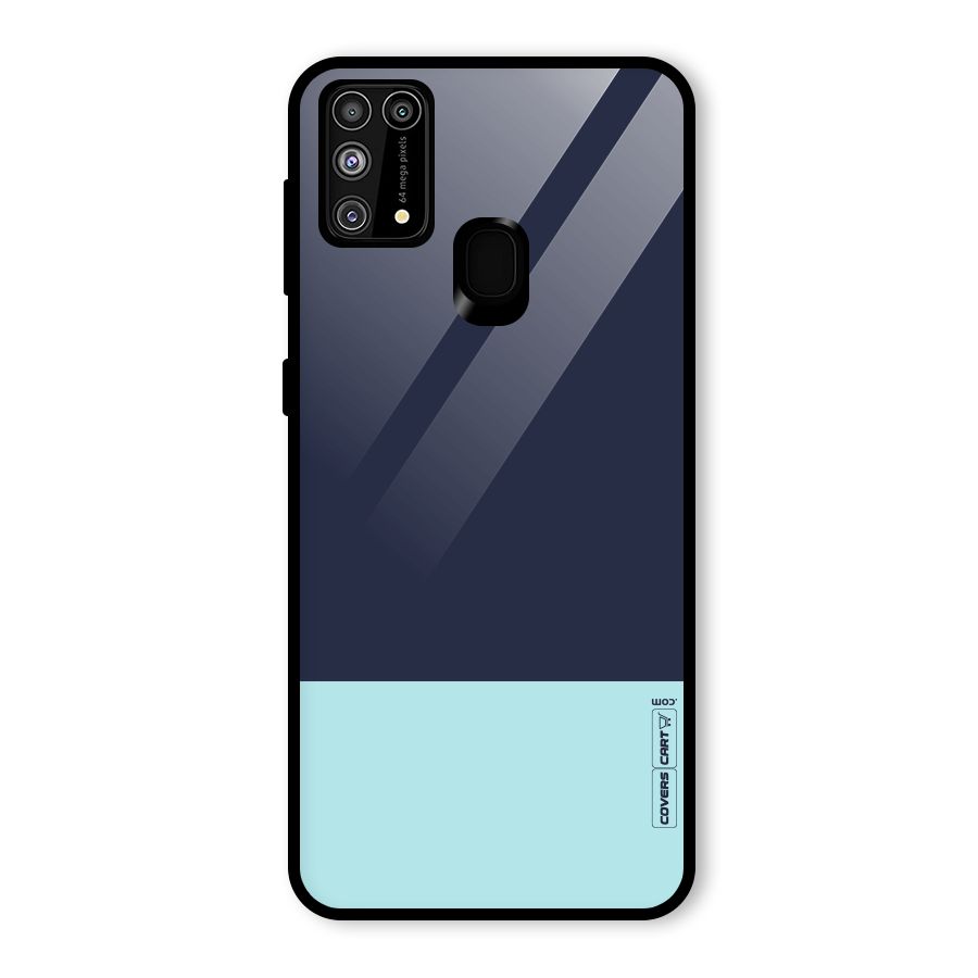 Pastel Blues Glass Back Case for Galaxy F41