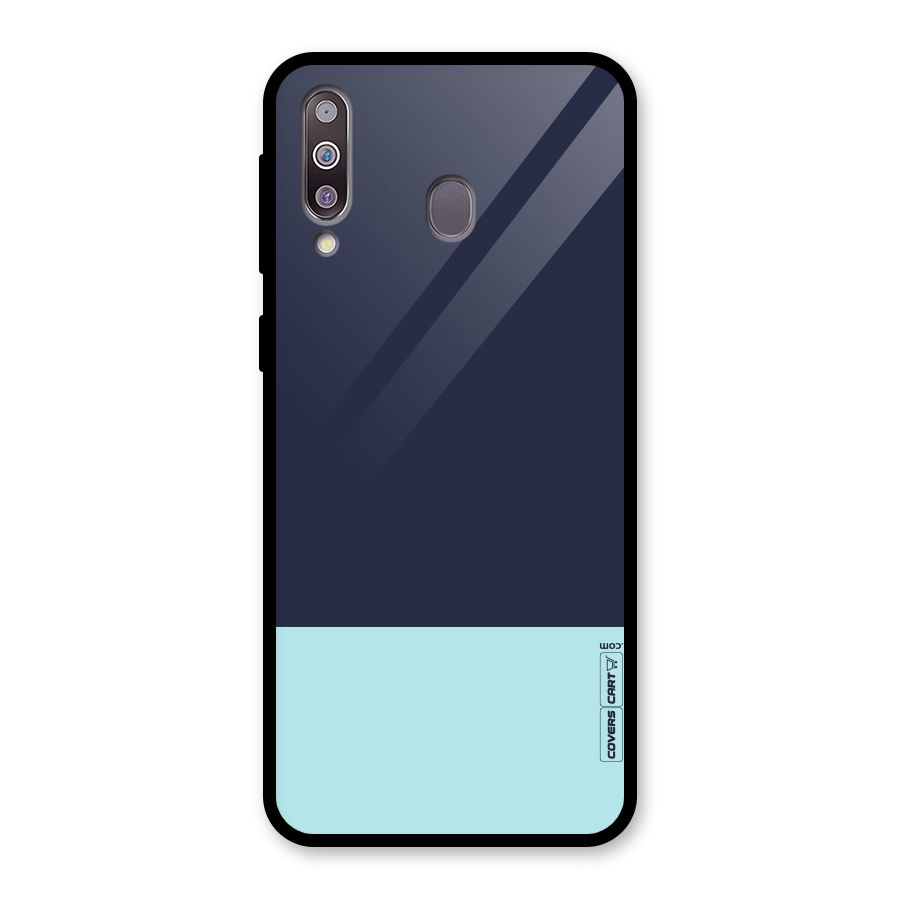 Pastel Blues Glass Back Case for Galaxy M30