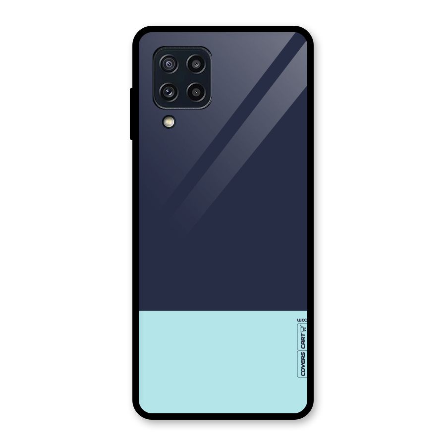 Pastel Blues Glass Back Case for Galaxy M32