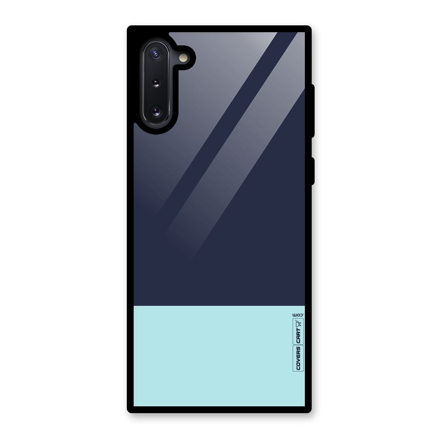 Pastel Blues Glass Back Case for Galaxy Note 10