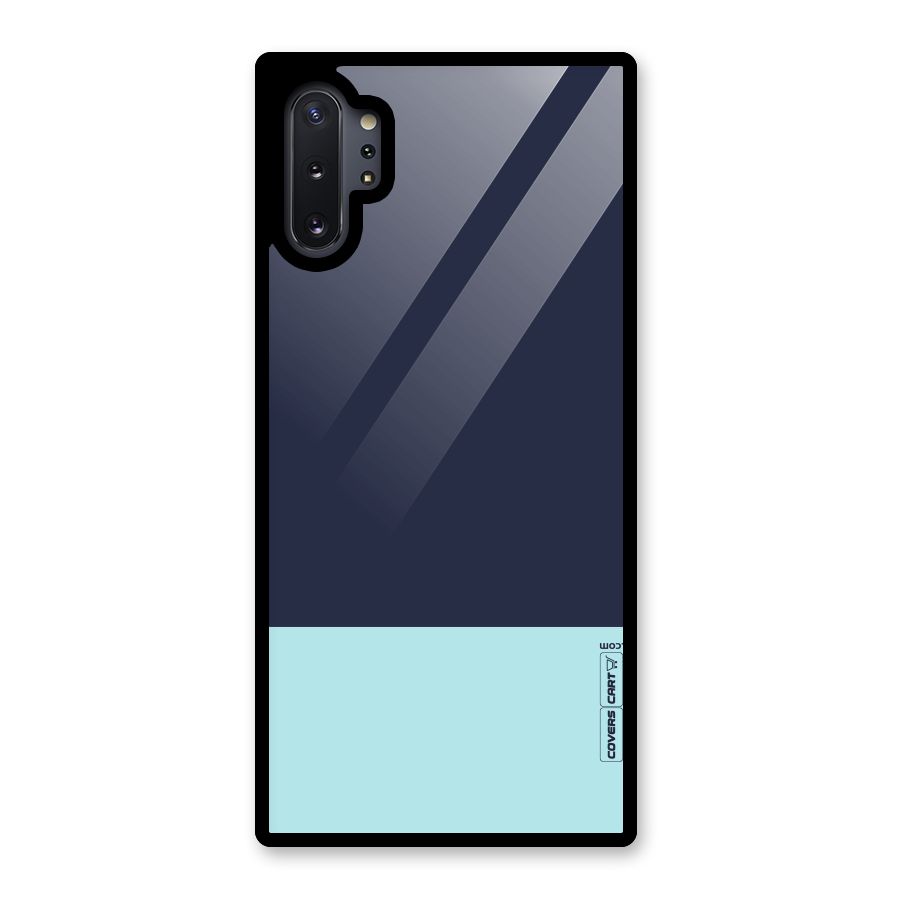 Pastel Blues Glass Back Case for Galaxy Note 10 Plus