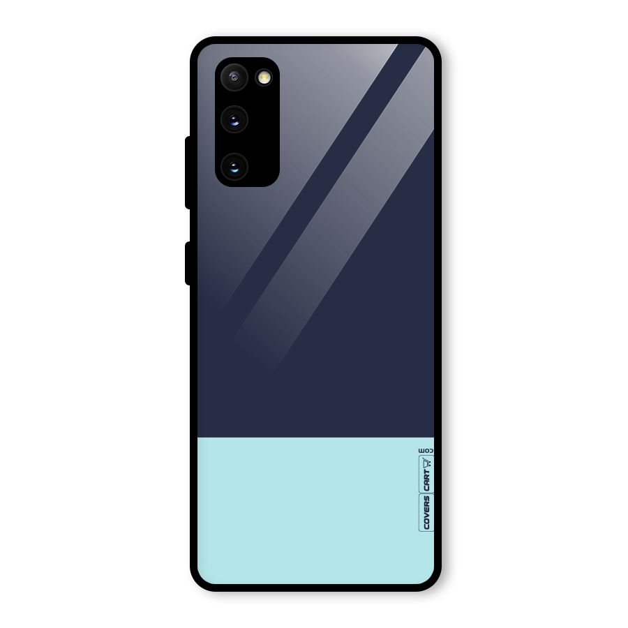 Pastel Blues Glass Back Case for Galaxy S20 FE 5G