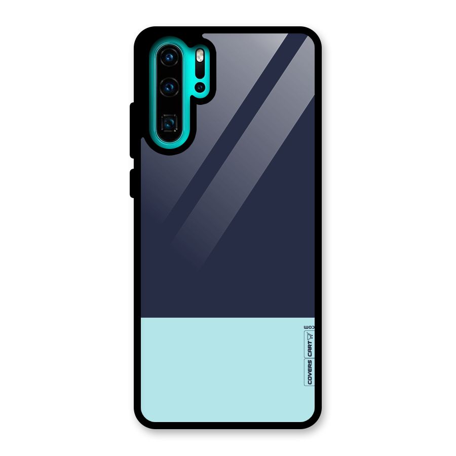 Pastel Blues Glass Back Case for Huawei P30 Pro