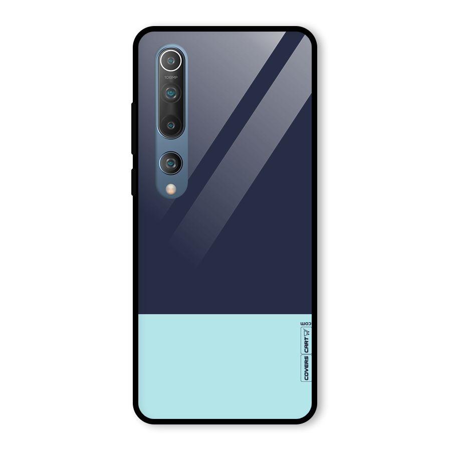 Pastel Blues Glass Back Case for Mi 10