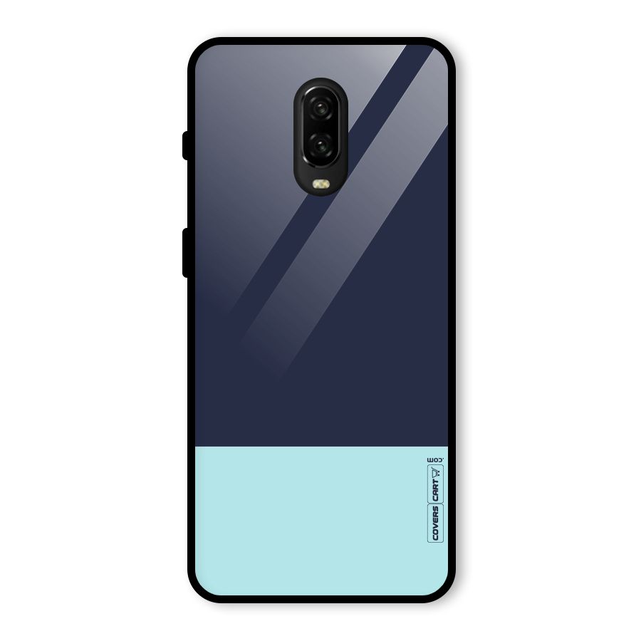 Pastel Blues Glass Back Case for OnePlus 6T