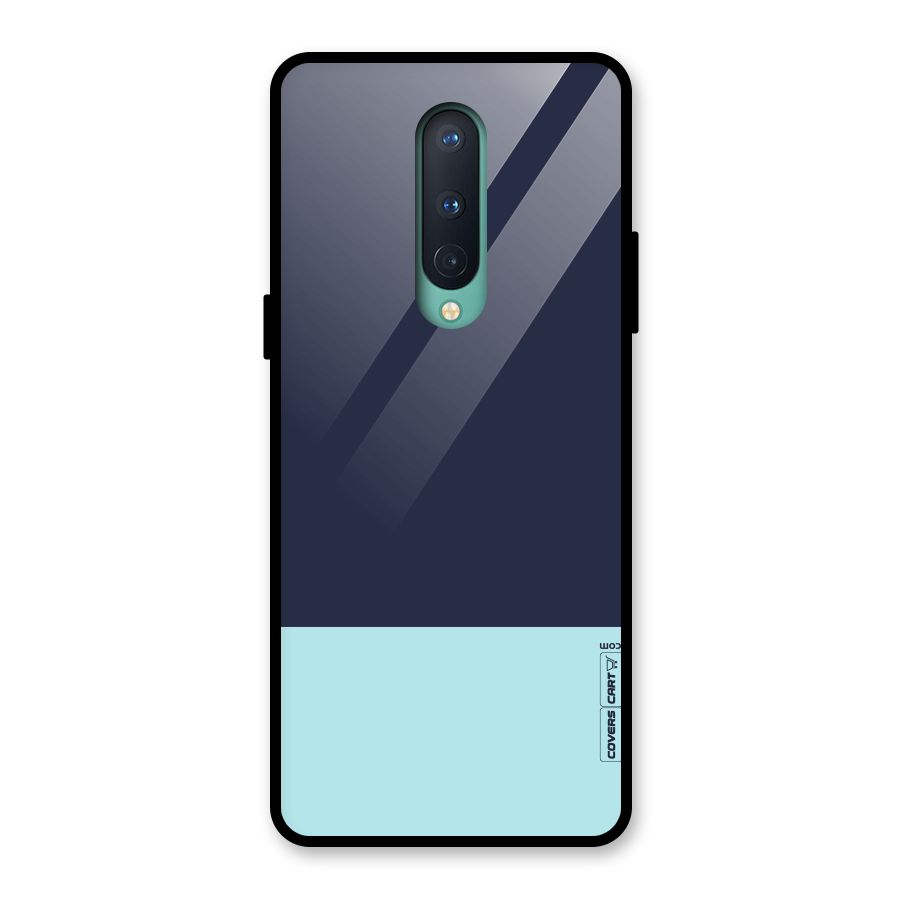 Pastel Blues Glass Back Case for OnePlus 8