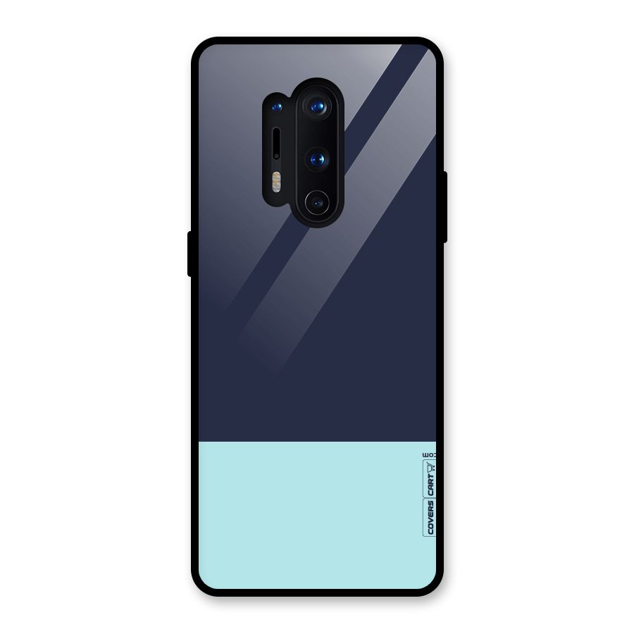 Pastel Blues Glass Back Case for OnePlus 8 Pro