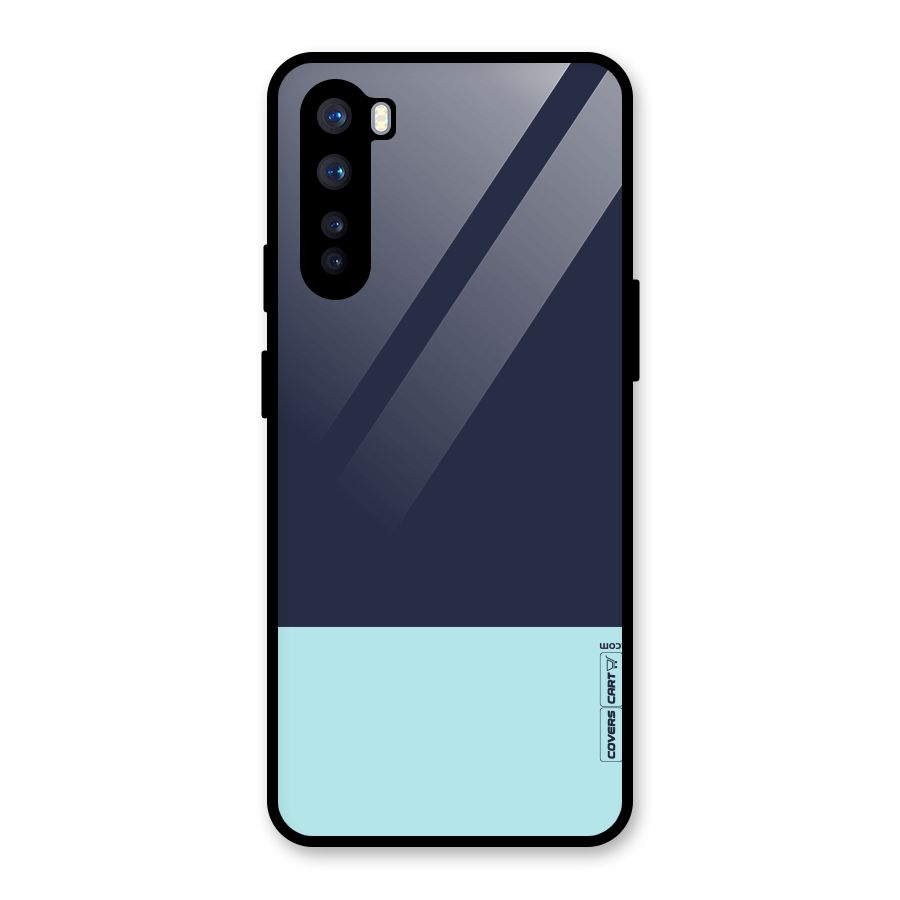 Pastel Blues Glass Back Case for OnePlus Nord