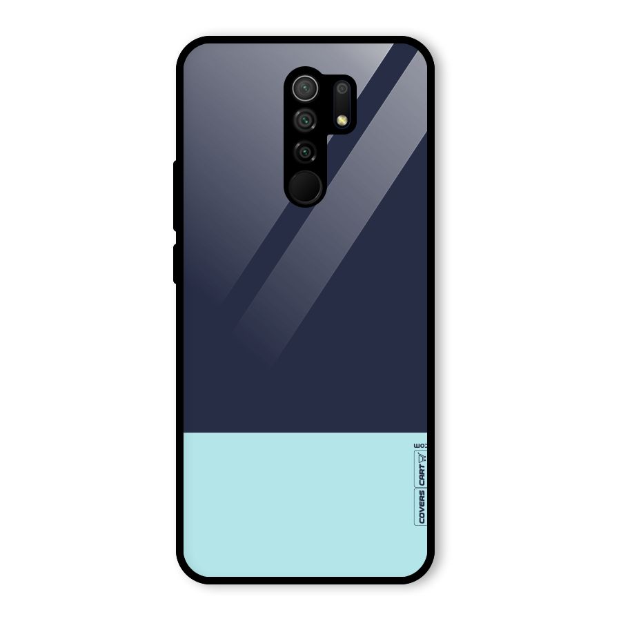 Pastel Blues Glass Back Case for Poco M2